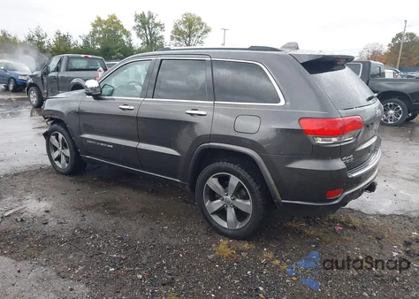 2015 Jeep Grand Cherokee Overland из США, поврежденный, VIN 1C4RJFCT2FC787702